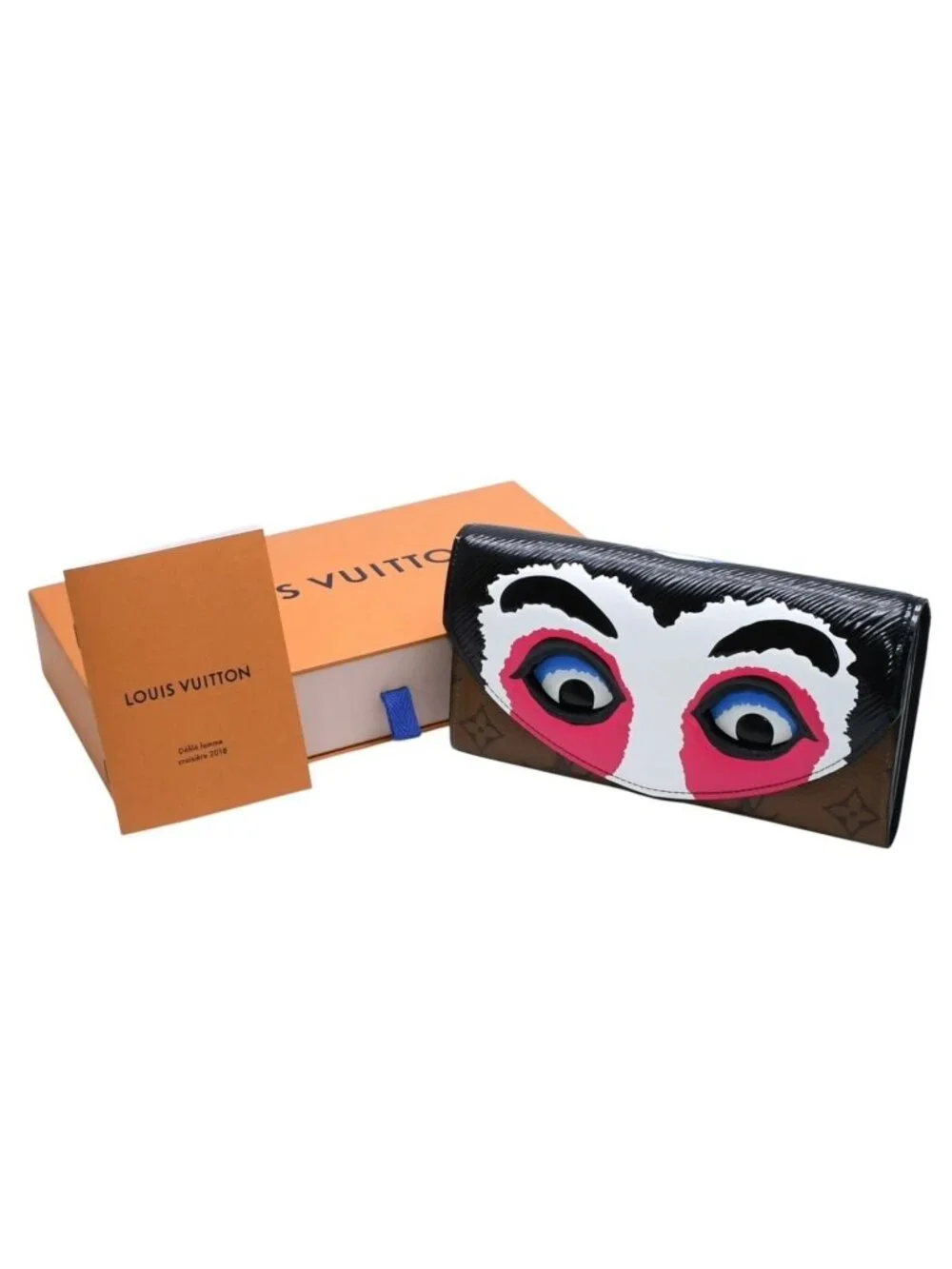 Louis Vuitton Kansai Yamamoto Portefeuille Sarah Kabuki Mask Wallet Monogram